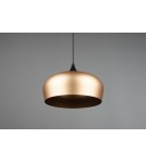 Lampy wiszące pojedyncze - Trio CHIRON Wisząca Nowoczesna 1xE27 max 40W Mosiądz Mat 310890108 - produkt 5