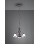 5-point chandeliers - Trio RUSTICA Pendant Classic 3xE14 max 40W Rustic 101000324 - product 3
