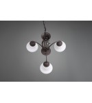 5-point chandeliers - Trio RUSTICA Pendant Classic 3xE14 max 40W Rustic 101000324 - product 4