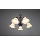 3-point chandelier - Trio RUSTICA Pendant Classic 5xE14 max 40W Rustic 101000524 - product 2
