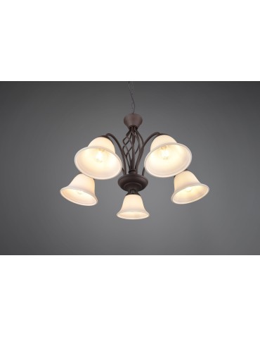 Trio RUSTICA Pendant Classic 5xE14 max 40W Rustic 101000524 - product 2
