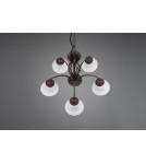 3-point chandelier - Trio RUSTICA Pendant Classic 5xE14 max 40W Rustic 101000524 - product 4