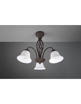 Trio RUSTICA Ceiling Classic 3xE14 max 40W Rusty 601000324 - product 2