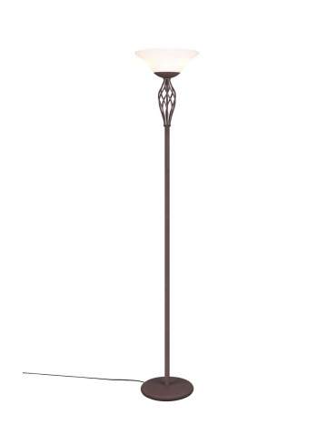Trio RUSTICA Podłogowa 2xE27 max 60W Rdzawy 401000224