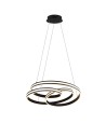 Trio YARA Pendant Modern 1xLED max 58W 2300+3000+4000K Black Mat 326210132