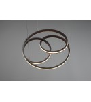 Pendant lamps - Trio YARA Pendant Modern 1xLED max 58W 2300+3000+4000K Black Mat 326210132 - product 2