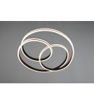 Pendant lamps - Trio YARA Pendant Modern 1xLED max 58W 2300+3000+4000K Black Mat 326210132 - product 3