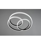 Lampy wiszące - Trio YARA Wisząca Nowoczesna 1xLED max 58W 2300+3000+4000K Czarny Mat 326210132 - produkt 7