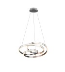 Lampy wiszące - Trio YARA Wisząca Nowoczesna 1xLED max 60W 2300+3000+4000K Nikiel Mat 326210107 - produkt 1