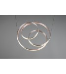 Pendant lamps - Trio YARA Pendant Modern 1xLED max 60W 2300+3000+4000K Nickel Mat 326210107 - product 2