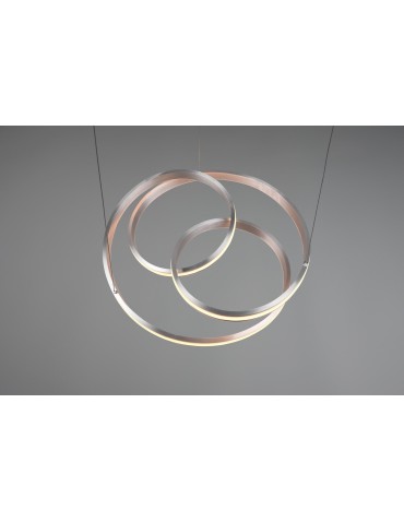 Trio YARA Pendant Modern 1xLED max 60W 2300+3000+4000K Nickel Mat 326210107 - product 2