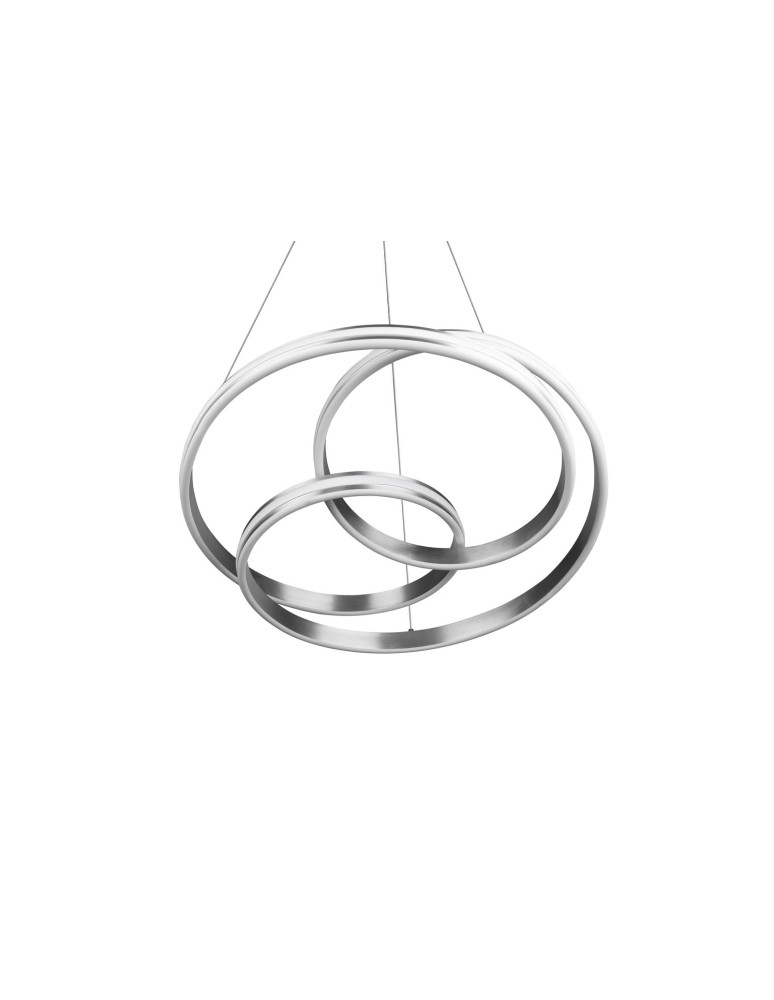 Pendant lamps - Trio YARA Pendant Modern 1xLED max 60W 2300+3000+4000K Nickel Mat 326210107 - product kolory-swiatla.pl 9