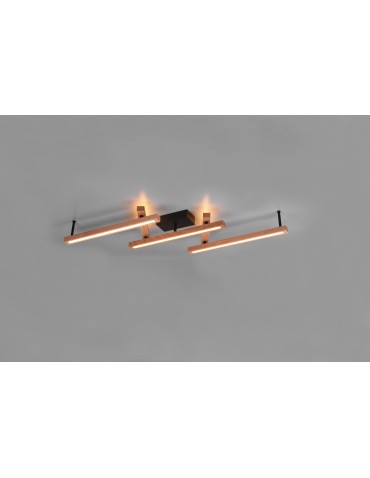 Trio BELLARI Modern Ceiling 1xLED max 36W 2700-6000K Wood Color 626410530 - product 2