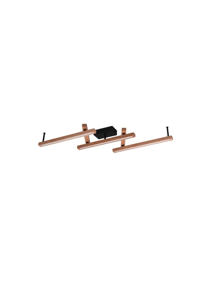 LED ceiling lamps - Trio BELLARI Modern Ceiling 1xLED max 36W 2700-6000K Wood Color 626410530 - product kolory-swiatla.pl 8