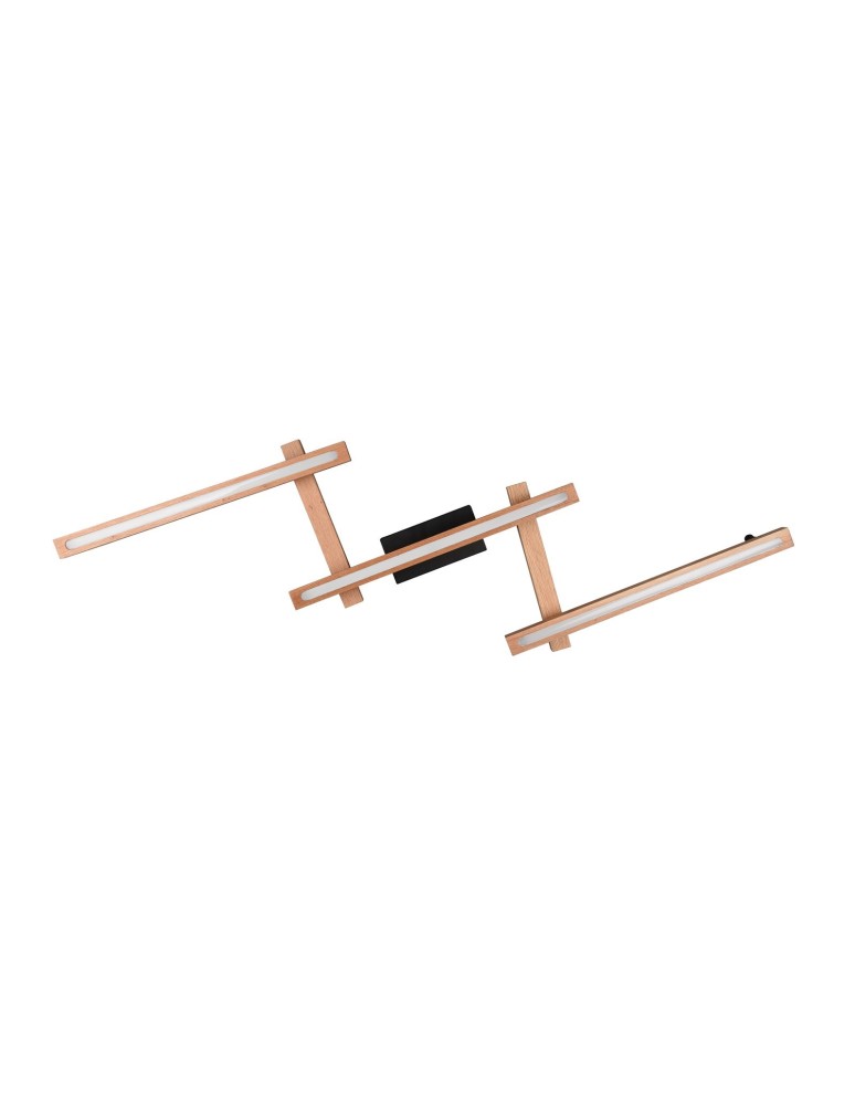 LED ceiling lamps - Trio BELLARI Modern Ceiling 1xLED max 36W 2700-6000K Wood Color 626410530 - product kolory-swiatla.pl 9