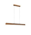 Pendant lamps - Trio DEACON Pendant Modern 1xLED max 42W 2700+4000+6500K Natural 326610232 - product 1