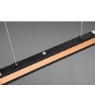 Pendant lamps - Trio DEACON Pendant Modern 1xLED max 42W 2700+4000+6500K Natural 326610232 - product 3