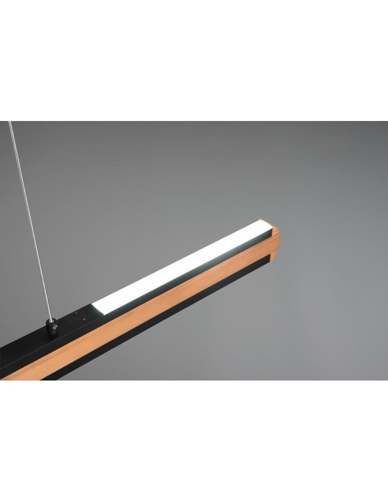Pendant lamps - Trio DEACON Pendant Modern 1xLED max 42W 2700+4000+6500K Natural 326610232 - product kolory-swiatla.pl 4