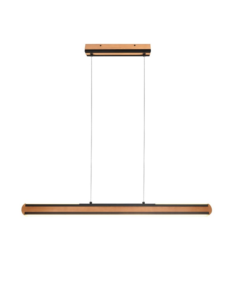 Pendant lamps - Trio DEACON Pendant Modern 1xLED max 42W 2700+4000+6500K Natural 326610232 - product kolory-swiatla.pl 8