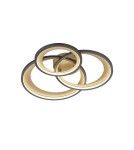 Lampy sufitowe LED - Trio GRANADA Sufitowa Nowoczesna 1xLED max 36W 3000K Czarny Mat 673810332 - produkt 1