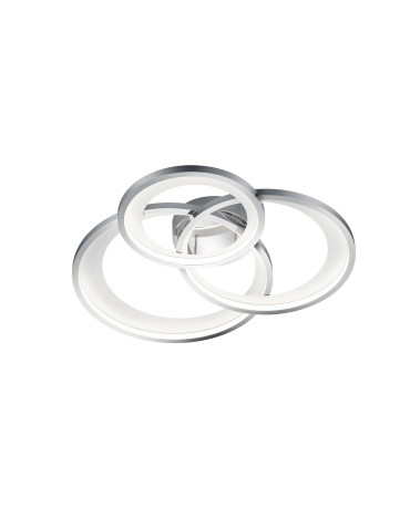 Trio GRANADA Modern Ceiling 1xLED max 36W 3000K Chrome 673810306