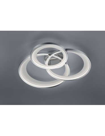 Trio GRANADA Modern Ceiling 1xLED max 36W 3000K Chrome 673810306 - product 2