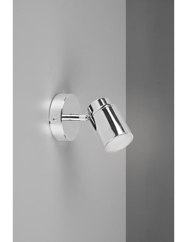 Bathroom wall lamps - Trio ANGELO Bathroom Wall Mount 1xGU10 max 5W Chrome 880400106 - product kolory-swiatla.pl 3