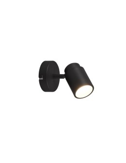 Trio ANGELO Bathroom Wall Mount 1xGU10 max 5W Black Matte 880400132