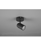 Bathroom wall lamps - Trio ANGELO Bathroom Wall Mount 1xGU10 max 5W Black Matte 880400132 - product 4