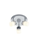 Bathroom ceiling lamps - Trio ANGELO Bathroom Ceiling 3xGU10 max 5W Chrome 880430306 - product 1