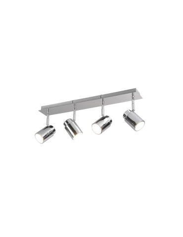 Trio ANGELO Bathroom Ceiling 4xGU10 max 5W Chrome 880400406