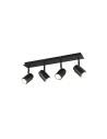 Trio ANGELO Bathroom Ceiling 4xGU10 max 5W Black Matte 880400432