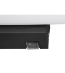 Bathroom wall lamps - Trio MATTIMO Bathroom Wall Mount 1xLED max 4W 3000K Black Matte 283270132 - product 2