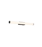 Bathroom wall lamps - Trio MATTIMO Bathroom Wall Mount IP44 1xLED max 6W 3000K Black Matte 283270232 - product 1