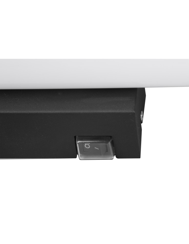 Bathroom wall lamps - Trio MATTIMO Bathroom Wall Mount IP44 1xLED max 6W 3000K Black Matte 283270232 - product kolory-swiatla.pl 3