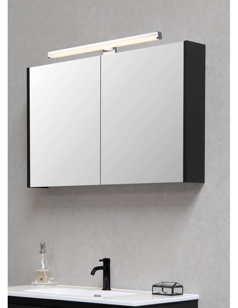 Bathroom wall lamps - Trio LINO Bathroom Wall Mount 1xLED max 7W 3000K Chrome 284114006 - product kolory-swiatla.pl 5