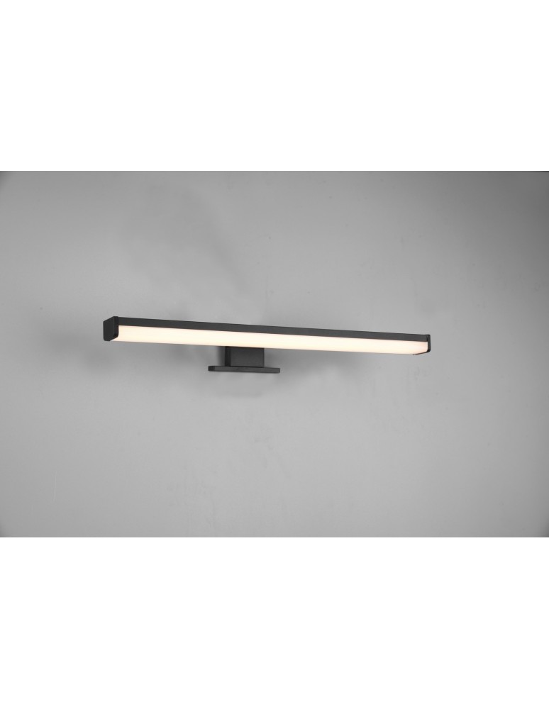 Bathroom wall lamps - Trio LINO Bathroom Wall Mount 1xLED max 7W 3000K Black Matte 284114032 - product kolory-swiatla.pl 3
