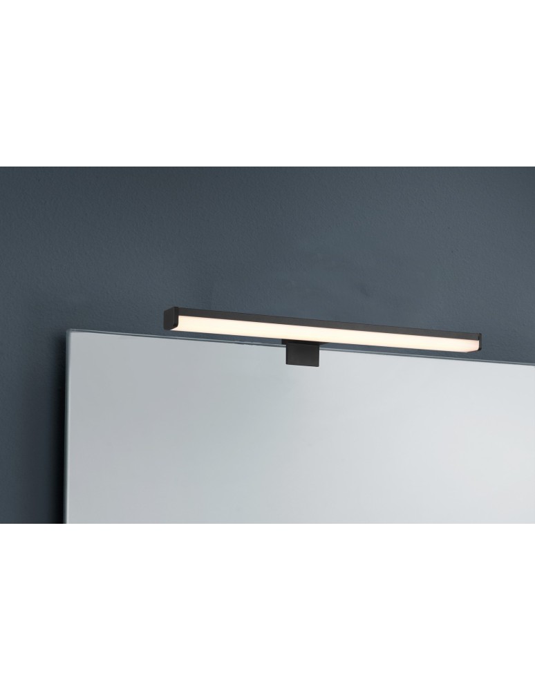 Bathroom wall lamps - Trio LINO Bathroom Wall Mount 1xLED max 7W 3000K Black Matte 284114032 - product kolory-swiatla.pl 4