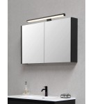 Bathroom wall lamps - Trio LINO Bathroom Wall Mount 1xLED max 7W 3000K Black Matte 284114032 - product 5