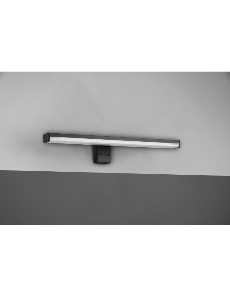 Bathroom wall lamps - Trio LINO Bathroom Wall Mount 1xLED max 7W 3000K Black Matte 284114032 - product kolory-swiatla.pl 6