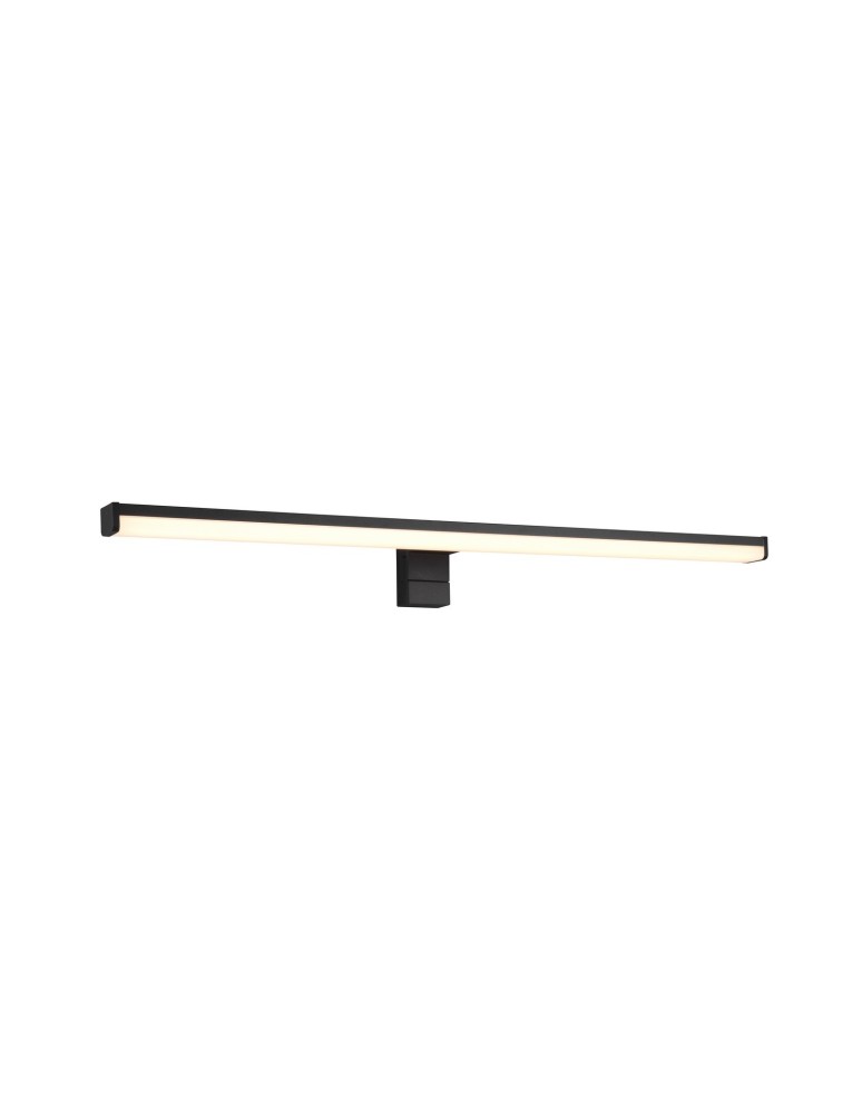 Bathroom wall lamps - Trio LINO Bathroom Wall Mounted 1xLED max 11W 3000K Black Matte 284116032 - product kolory-swiatla.pl 1