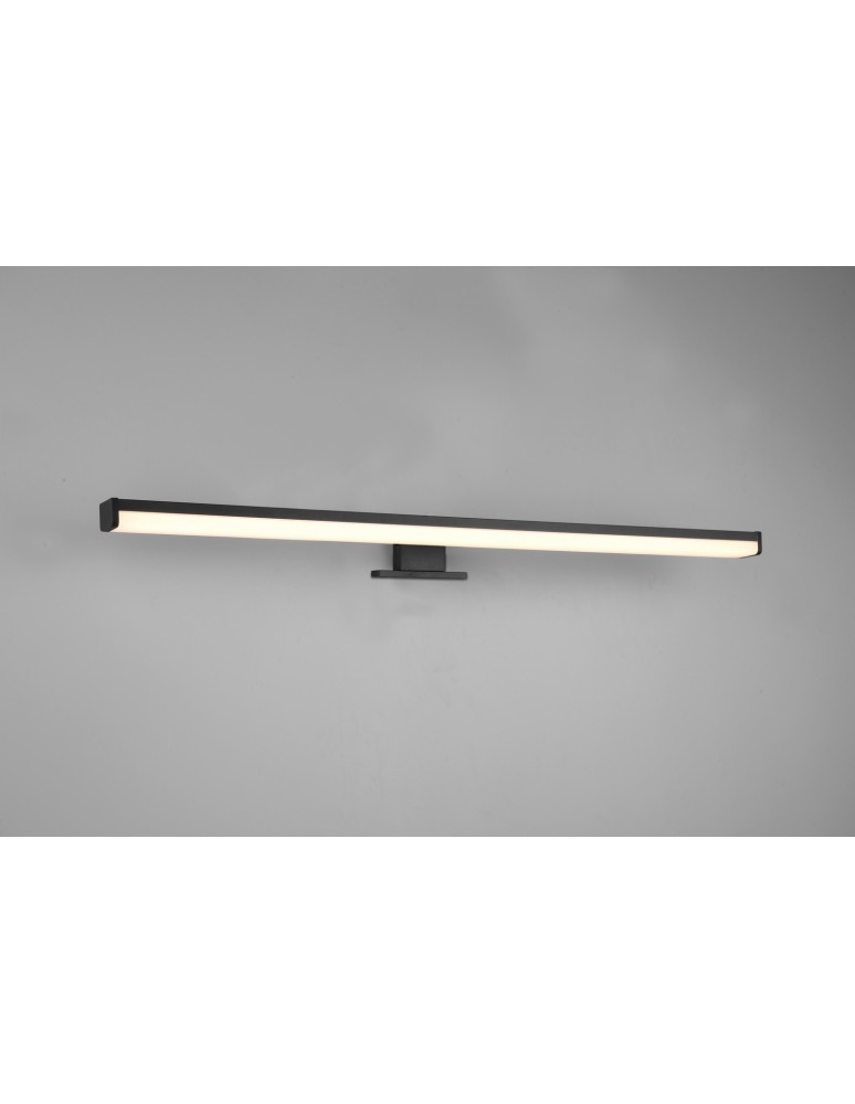 Bathroom wall lamps - Trio LINO Bathroom Wall Mounted 1xLED max 11W 3000K Black Matte 284116032 - product kolory-swiatla.pl 3