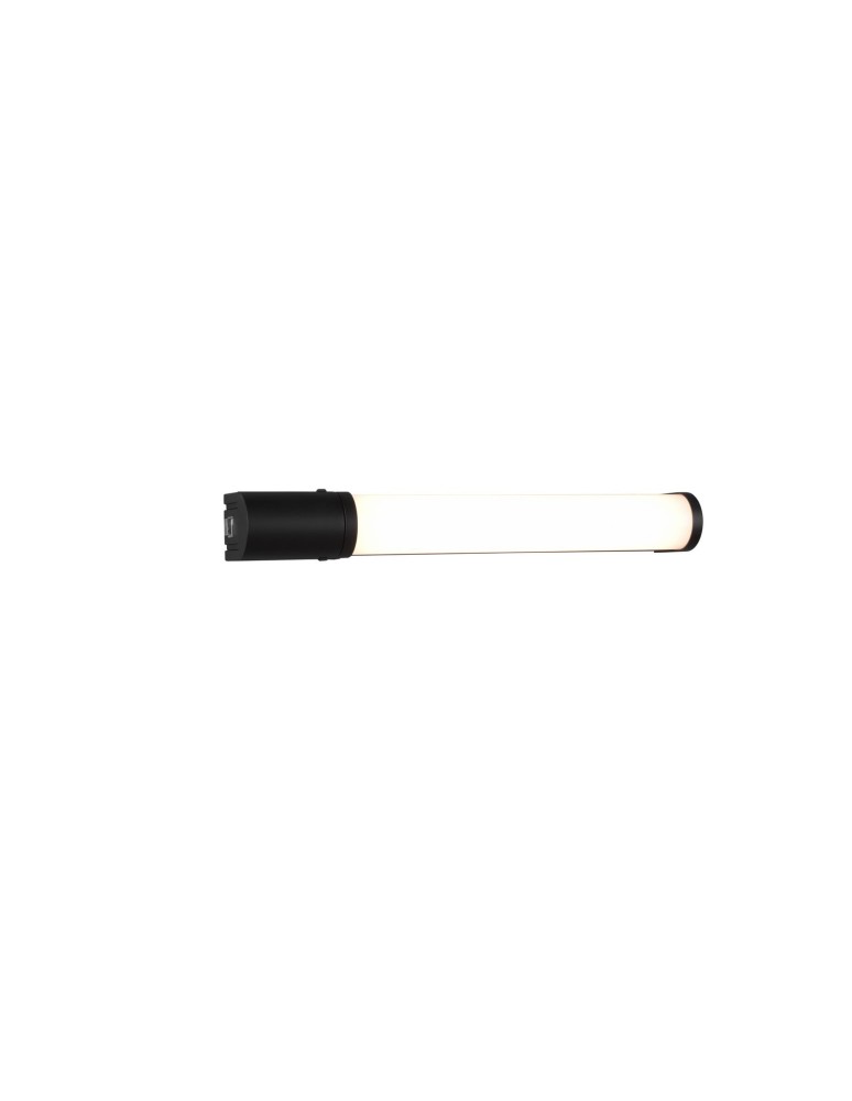 Bathroom wall lamps - Trio PIERA Bathroom Wall Mount 1xLED max 8W 3000K Black Matte 284074232 - product kolory-swiatla.pl 1
