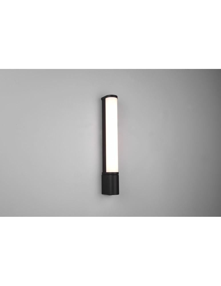 Bathroom wall lamps - Trio PIERA Bathroom Wall Mount 1xLED max 8W 3000K Black Matte 284074232 - product kolory-swiatla.pl 2