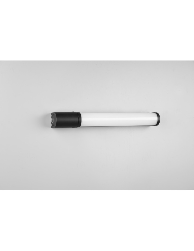 Bathroom wall lamps - Trio PIERA Bathroom Wall Mount 1xLED max 8W 3000K Black Matte 284074232 - product kolory-swiatla.pl 5