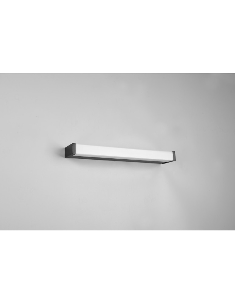 Bathroom wall lamps - Trio FABIO Bathroom Wall Mount 1xLED max 6W 3000K Black Matte 283814232 - product kolory-swiatla.pl 3