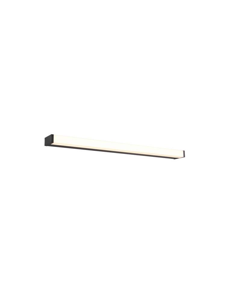 Bathroom wall lamps - Trio FABIO Bathroom Wall Mount 1xLED max 12W 3000K Black Matte 283817932 - product kolory-swiatla.pl 1