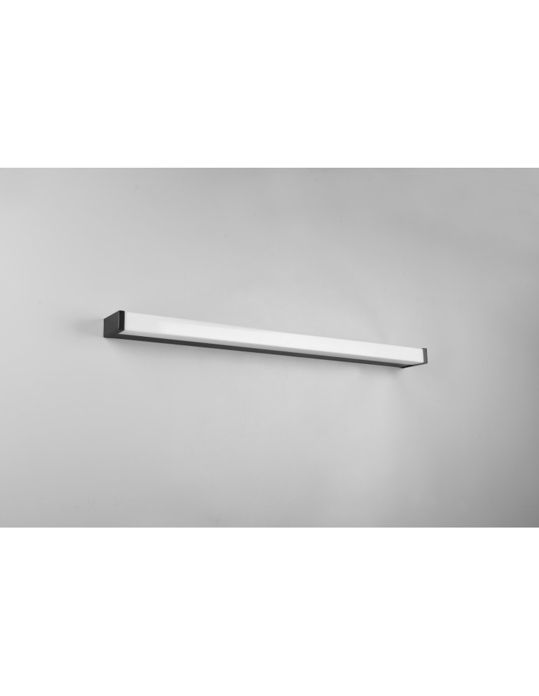 Bathroom wall lamps - Trio FABIO Bathroom Wall Mount 1xLED max 12W 3000K Black Matte 283817932 - product kolory-swiatla.pl 2