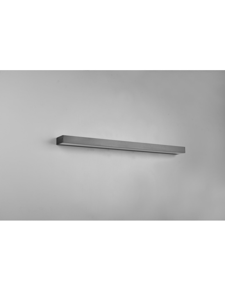 Bathroom wall lamps - Trio ROCCO Bathroom Wall Mount 1xLED max 13W 3000K Black Mat 283919032 - product kolory-swiatla.pl 5