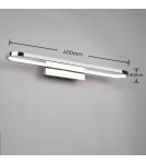 Bathroom wall lamps - Trio GIANNI Bathroom Wall Mount 1xLED max 22W 3000K Chrome 283779106 - product 6